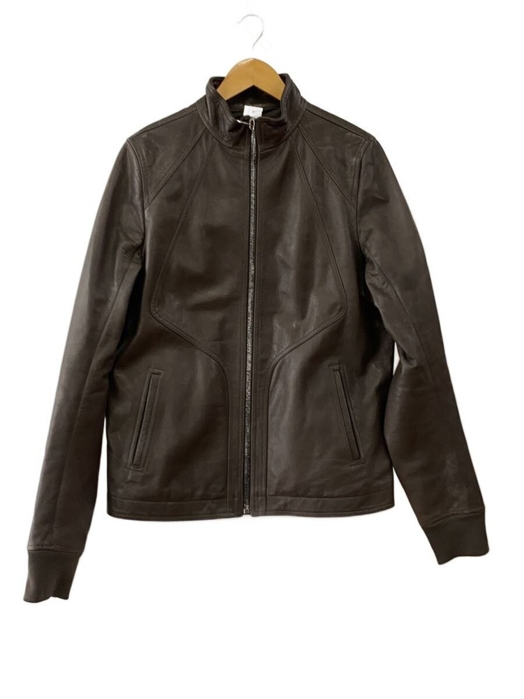 Rick Owens Leather Jacket Blouson/-/Leather/Gry/Ru18F1761-Lcw 3370