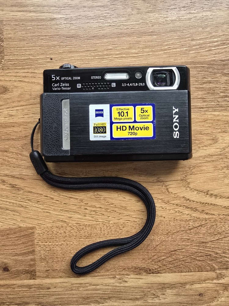 Sony Cyber-shot DSC-T500 10.1MP Digital Camera with Touchscreen