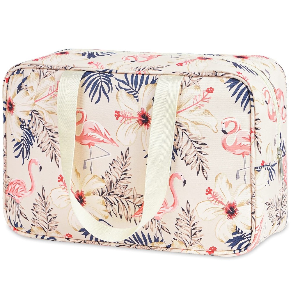 Full Size Women's Large Travel Toiletry Bag Cosmetic Makeup Organizer-image