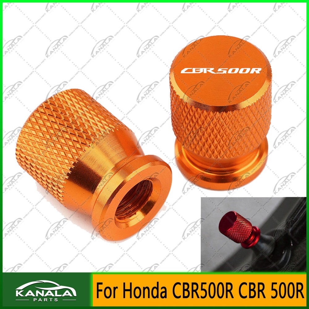 -Motorcycle Accessories Tire Valve Aluminum Covers For Honda CBR500R CBR 500R