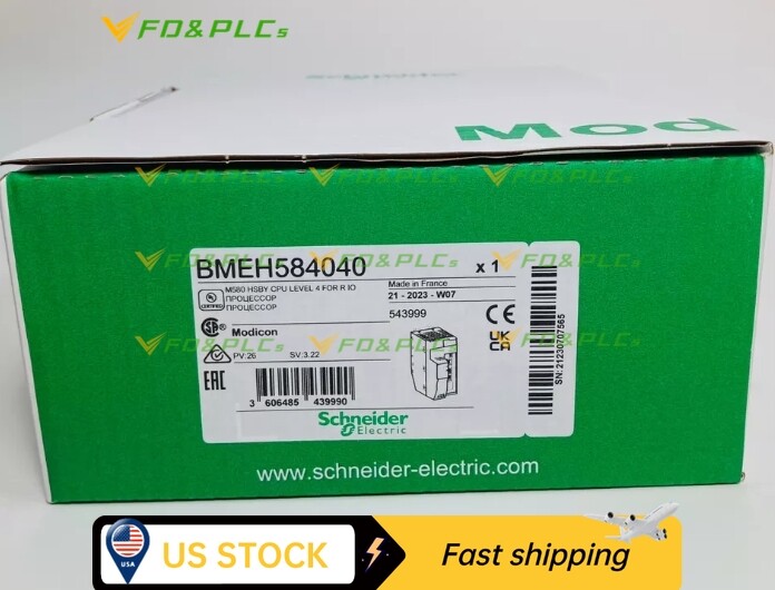 Schneider Electric BMEH584040 PLC CPU Module New in Box