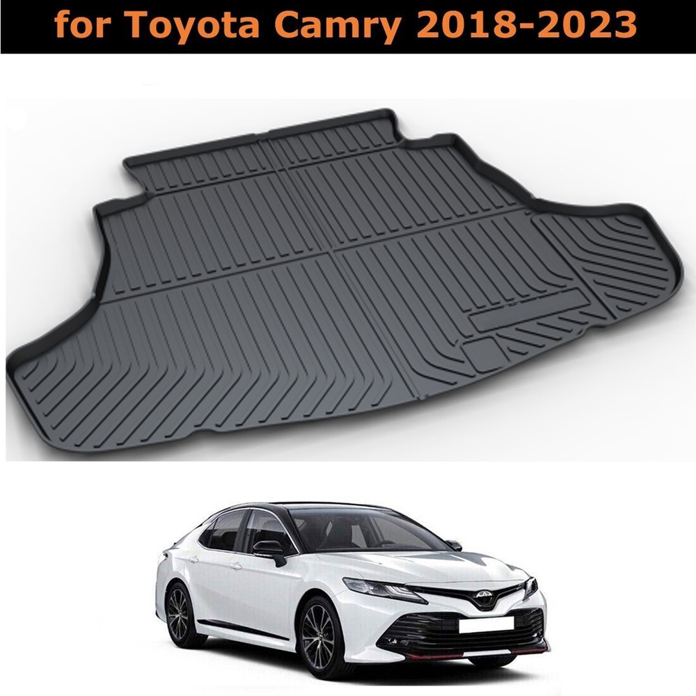 All-Weather Black Cargo Liner Floor Mat Fits 2018-2023 Toyota Camry