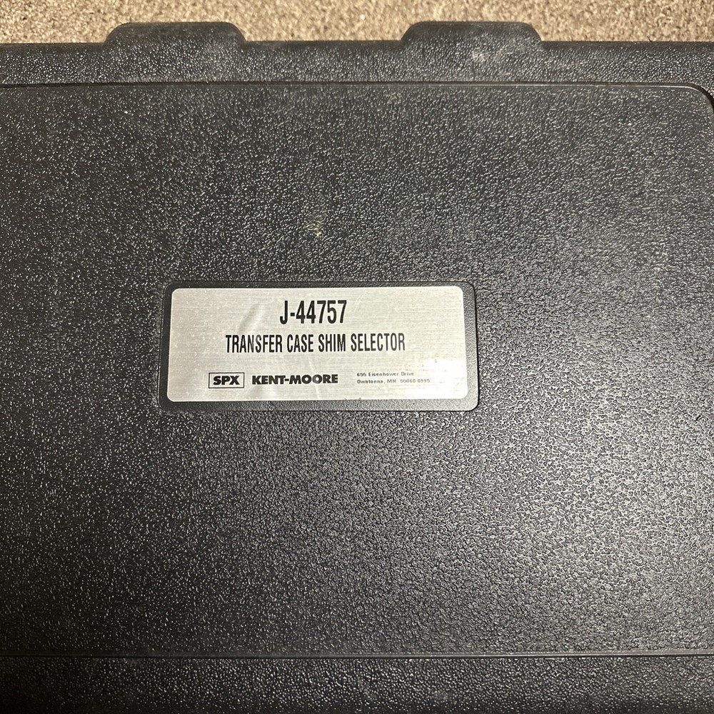 GM Kent-Moore SPX J-44757 Transfer Case Shim Selector Tool Kit Complete Set New