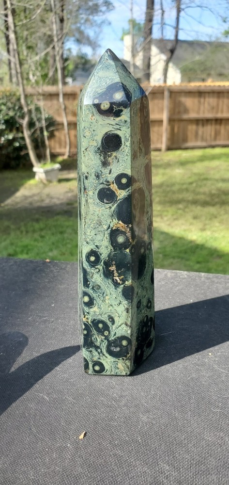 Kambaba Jasper 6 Sided Healing  Crystal 954g 8x2x2