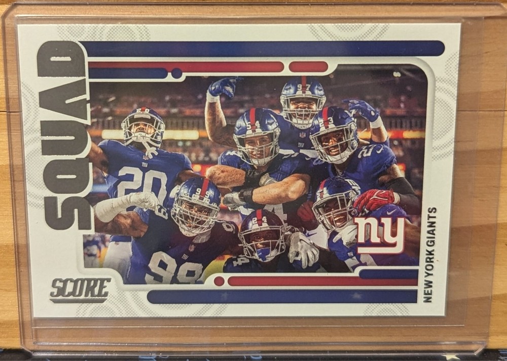 2022 Panini Score Squad New York Giants #S12
