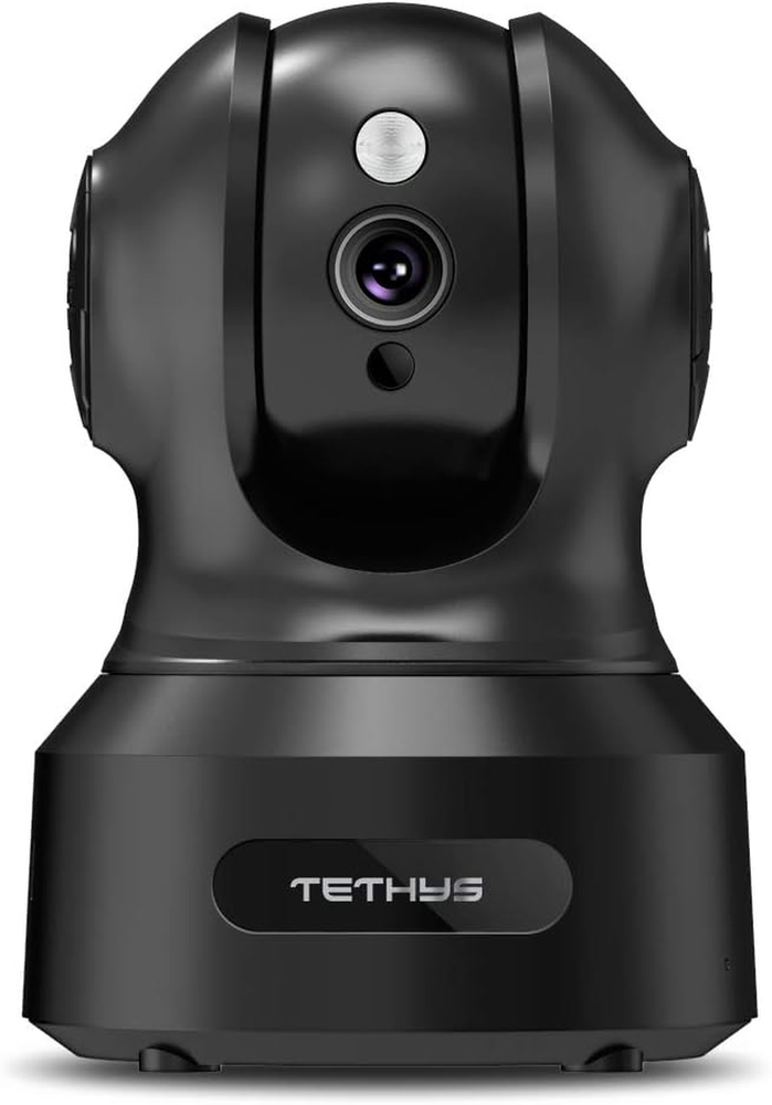 Wireless Security Camera 1080P Indoor [Work with Alexa] Pan/Tilt Wifi Smart IP C