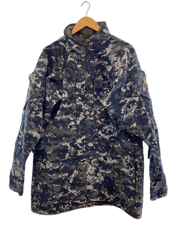 Us.Navy Military Jacket M Nylon Nvy Camouflage