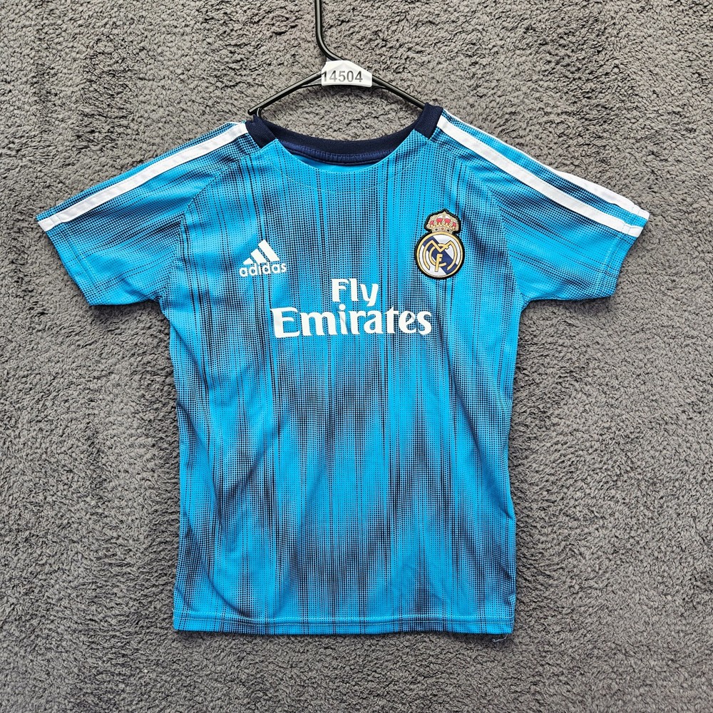 Adidas Real Madrid Home Jersey Mens Size _ Blue Football Shirt  