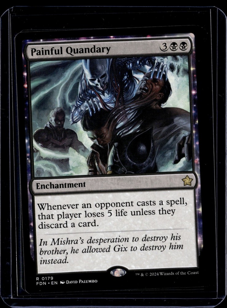 Painful Quandary - 179 - FDN - NM - MTG Magic the Gathering