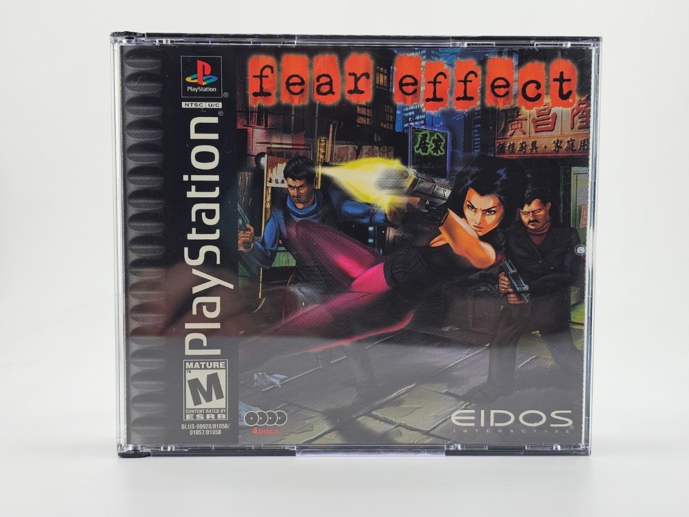 Sony Playstation 1 PS1 Fear Effect CIB Cleaned & Tested