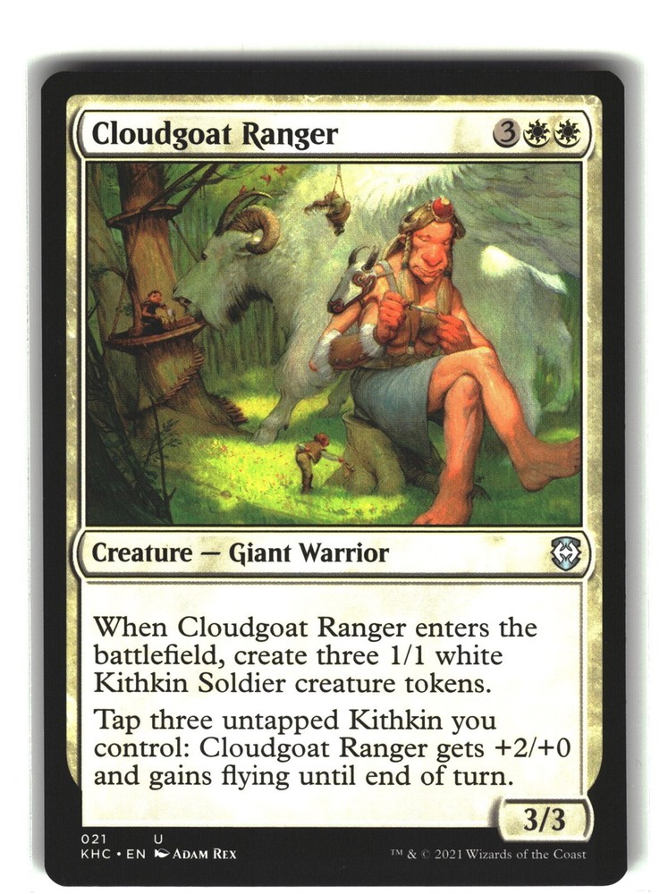 CLOUDGOAT RANGER Kaldheim Commander #21 KHC(NM+)(MTG)