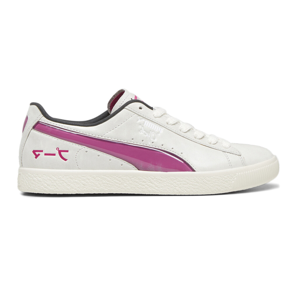 Puma Clyde Tokyo Lace Up  Mens Off White Sneakers Casual Shoes 39307801