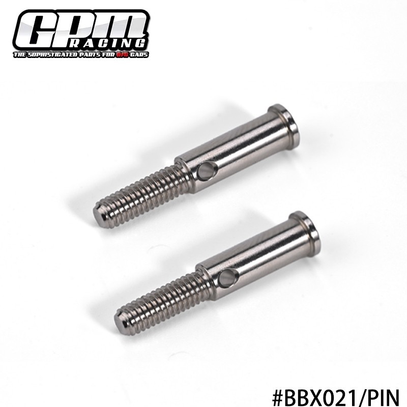 GPM 4140 Medium Carbon Steel Freewheel Axle Set For TAMIYA 1/10 BBX BB-01 58719
