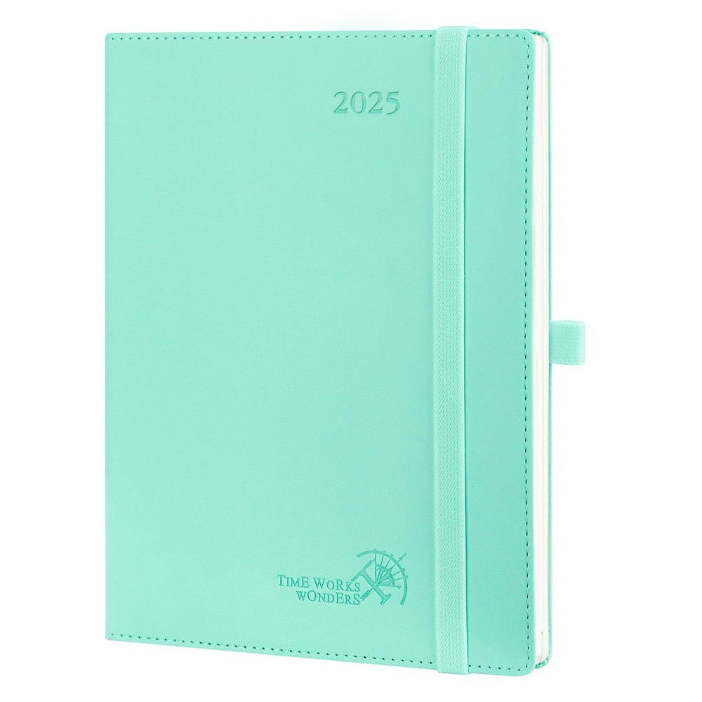 POPRUN 2025 Planner 6.5'' x 8.5'' - 2025 Weekly Calendar with Hourly Time Slo...