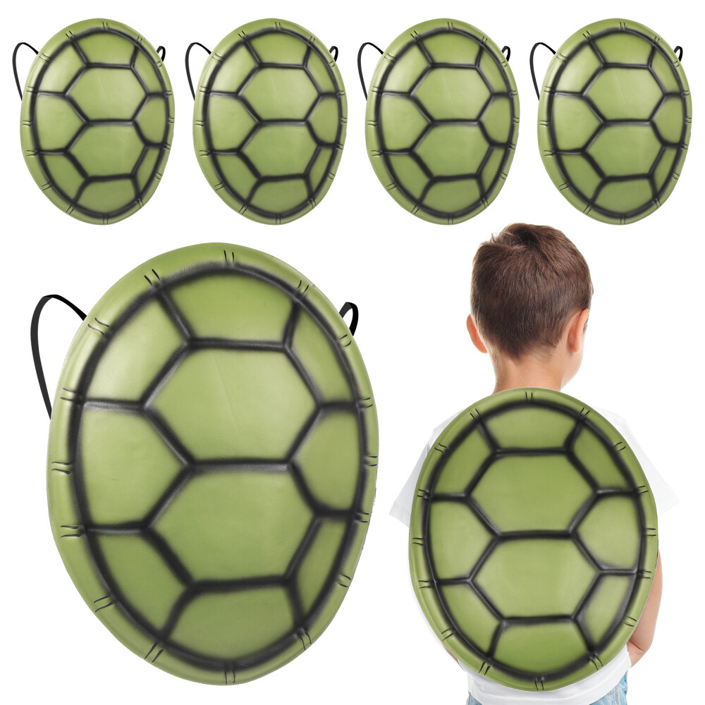 5 Pcs Sea Turtle Costume Tortoise Shell Cosplay Simulated Simulation Shells