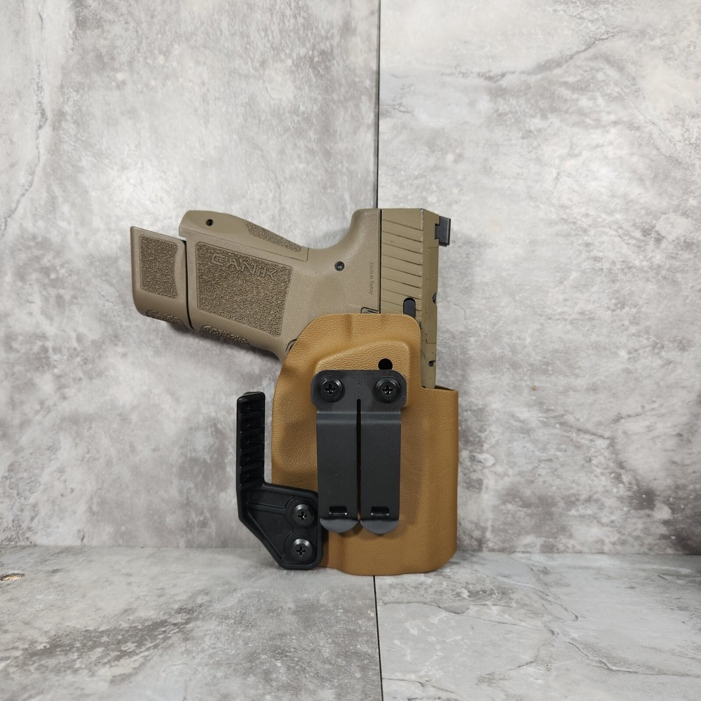 Coyote Brown IWB Holster with Mono Block and Claw, Choose Your Model
