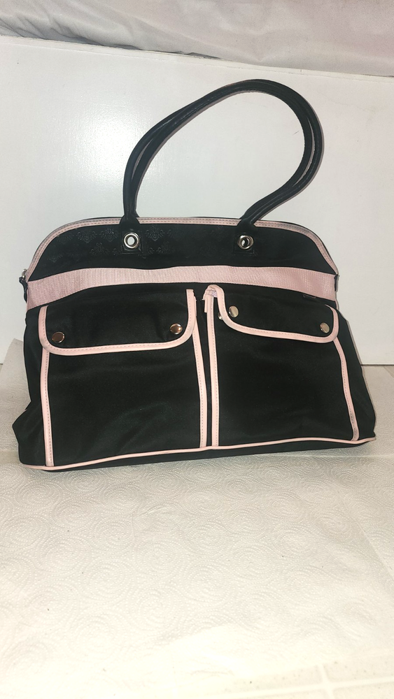 Mary Kay Consultant Tote Bag | Black & Pink Work Carryall | Organizer Purse