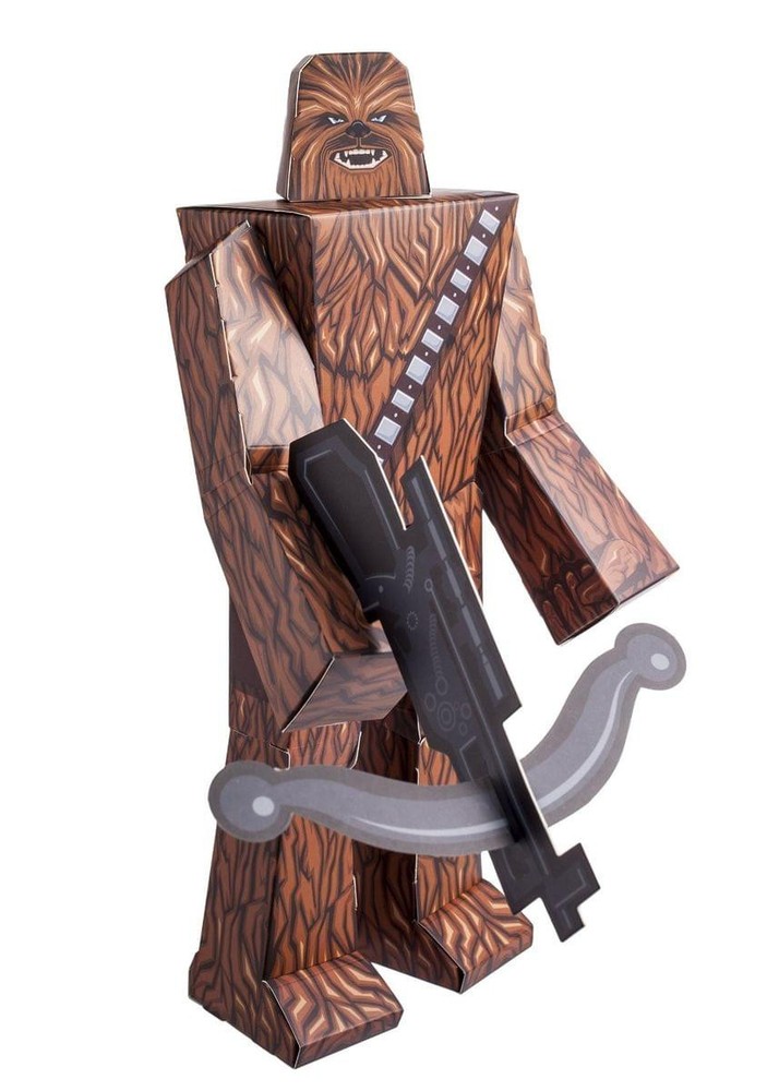 Star Wars 12-Inch Chewbacca Blueprint Paper Craft Figure