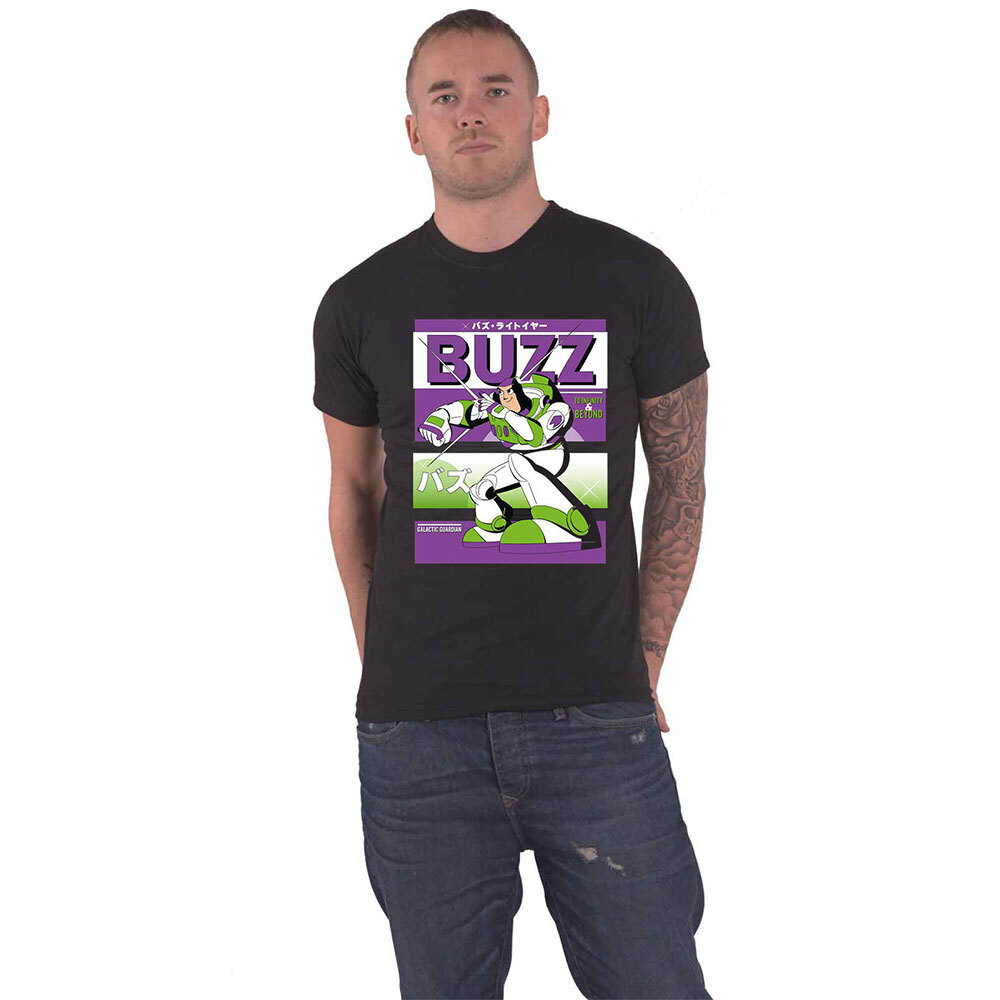 Toy Story Buzz Lightyear Japanese Logo Graphic T-Shirt