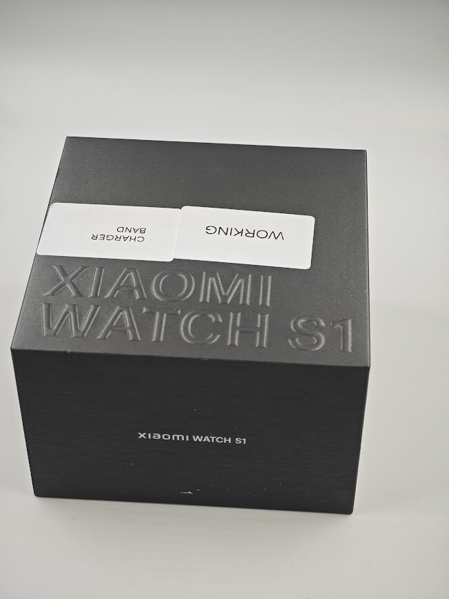 Xiaomi Watch S1 Used with Original Box - Minor Wear, Missing Accessories