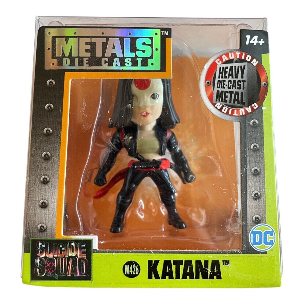Suicide Squad Katana DC Comics Metal Die Cast Collectible Figurine For Fans and Collectors