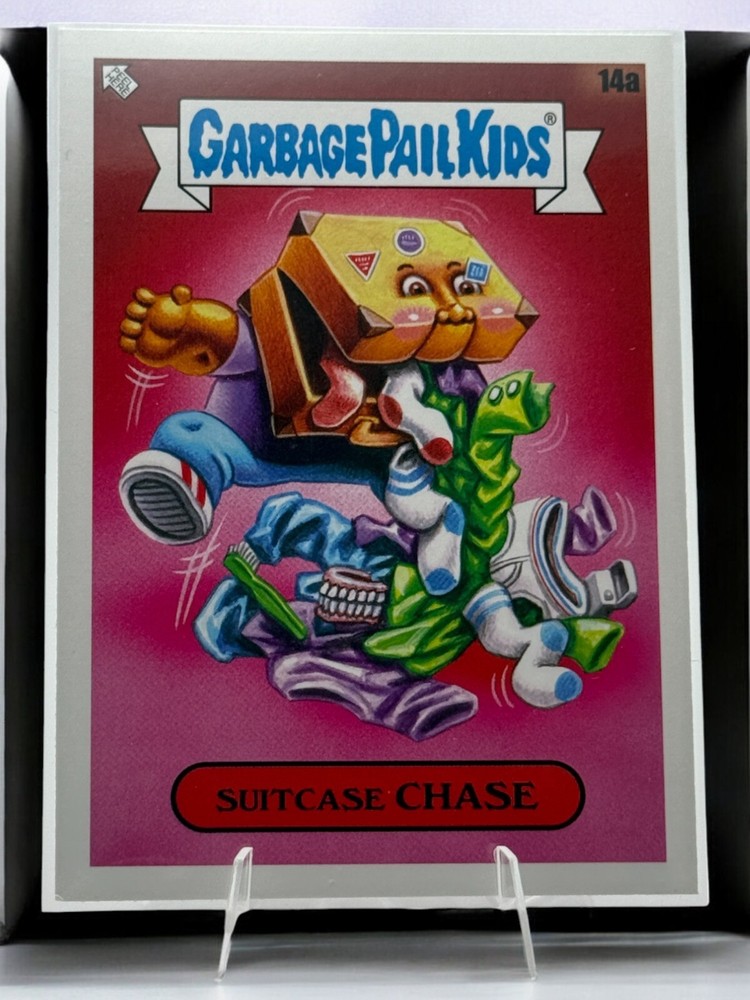 Garbage Pail Kids Suitcase Chase Humor Trading Card Collection