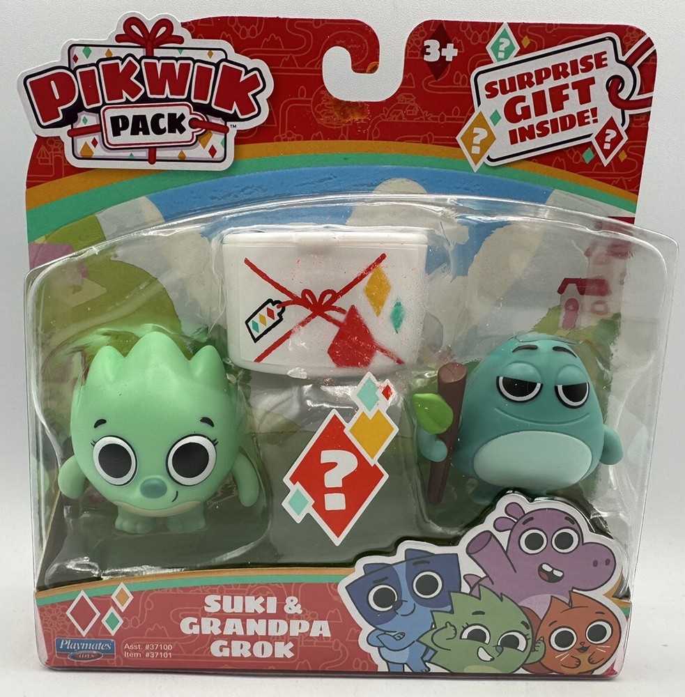 Pick Wok Pack Suki & Grandpa Grok Surprise Gift Inside Playmates 2021