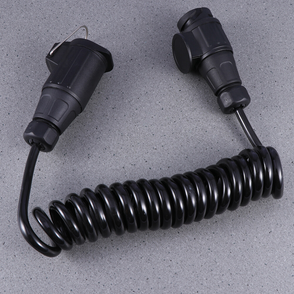 12V Heavy Duty Trailer Plug Cord for RV Truck Commercial Vehicles
