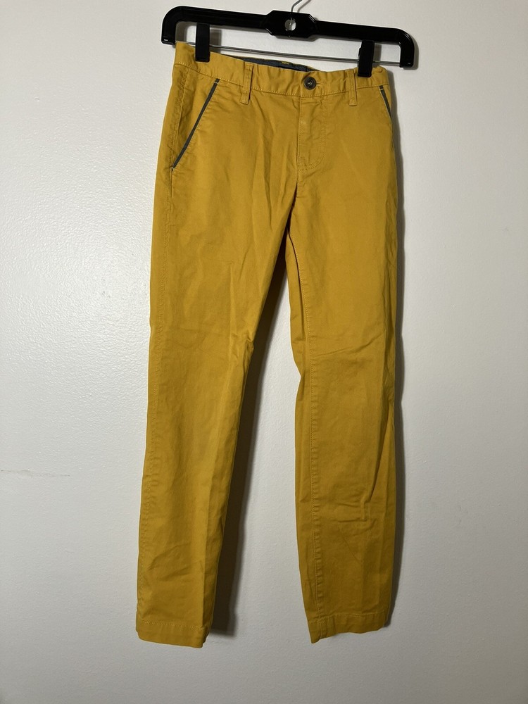 Boys Sz 10 Gap Kids Pants Slim Adjustable Waist Straight Leg Casual