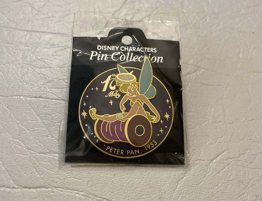 Disney Japan Tinker Bell 1953 Enamel Pin Vintage Collectible