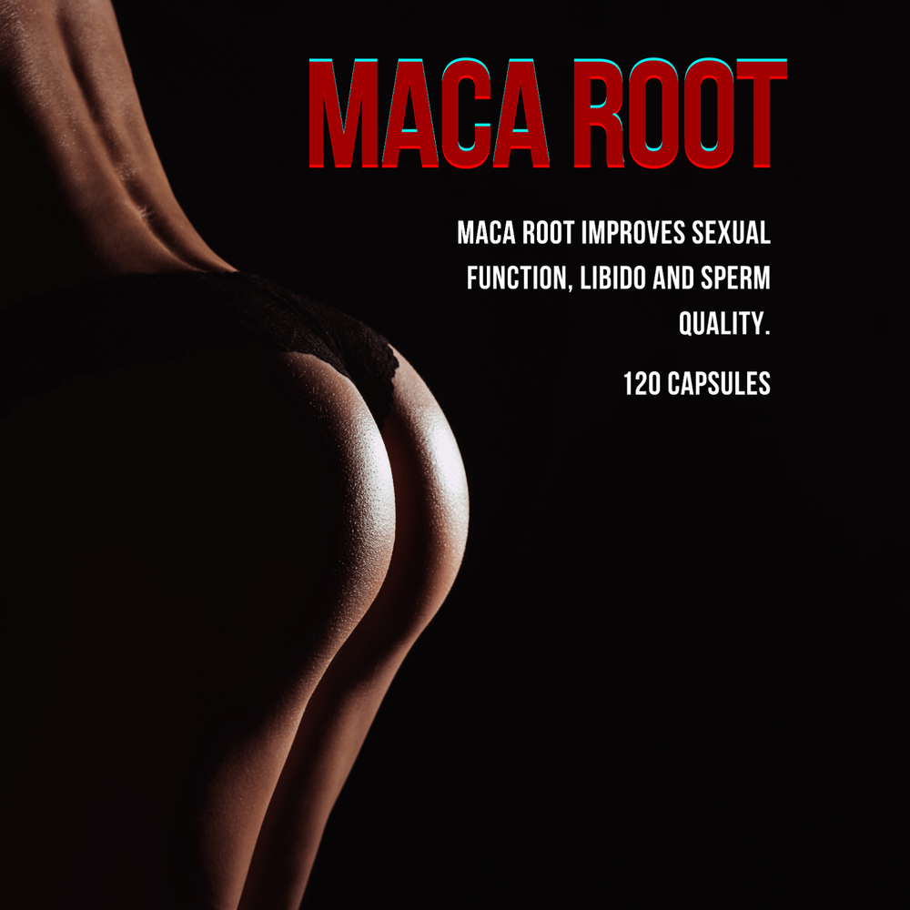 Maca Root Boost Testosterone Maca capsules Male Enhancement Sex 120 capsules