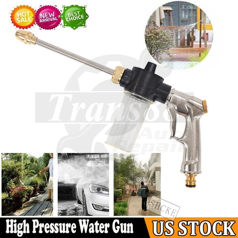 High Pressure Power Washer Water Spray Gun Nozzle Wand Attachment Garden Hose#