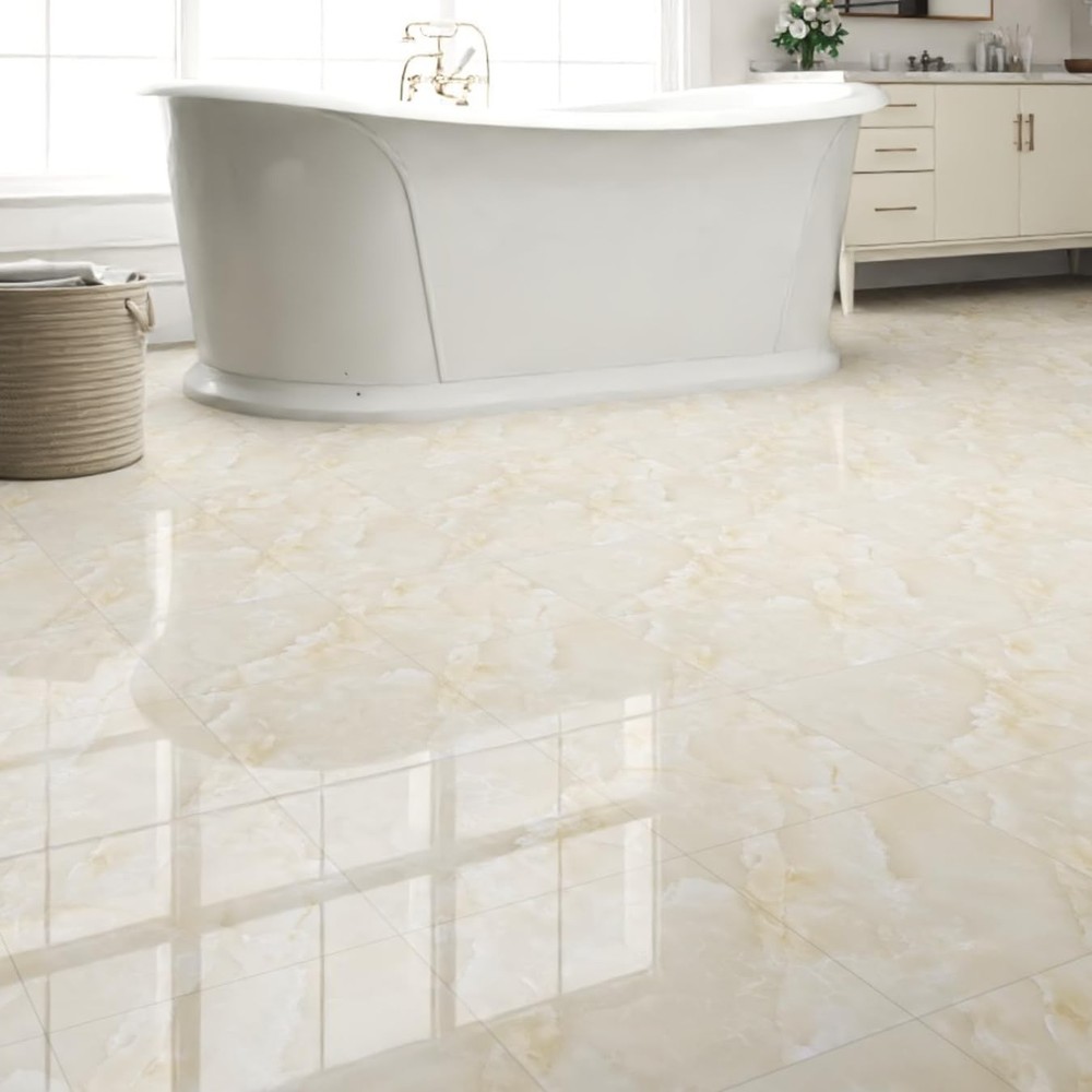 20-Pack Self-Adhesive Vinyl Floor Tiles 12x12 Inch Easy Peel and Stick Installation