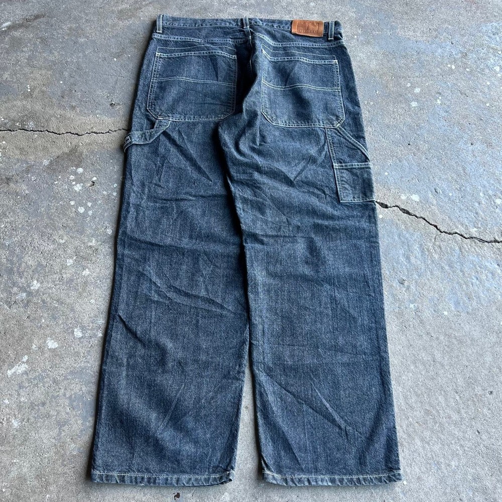 Vintage Y2K Tommy Hilfiger baggy blue denim jeans pants