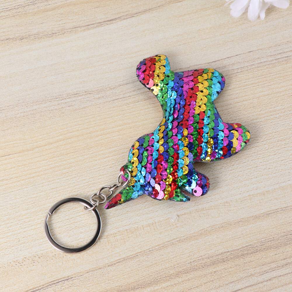 2 Pcs Entertainment Decoration Cartoon Animal Keychain Child