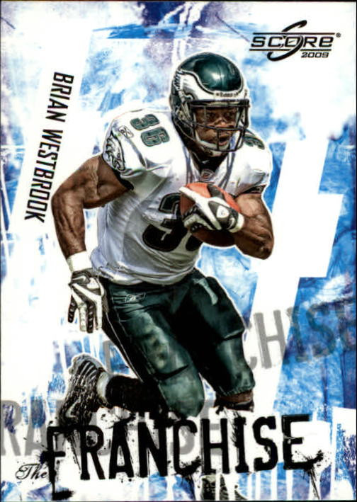 2009 Score Franchise Philadelphia Eagles Football Card #7 Brian Westbrook