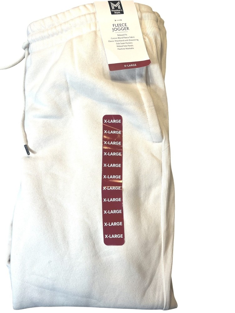 Members Mark Relaxed Fit Fleece Joggers for Ultimate Comfort-image