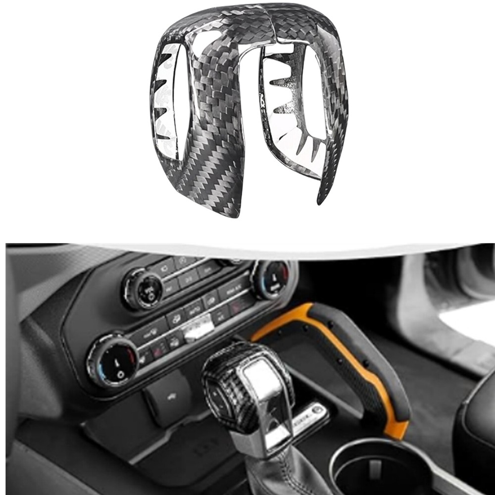 Center Gear Shift Knob Handle Trim Cover Kit For Ford Bronco 2021-2023 2022