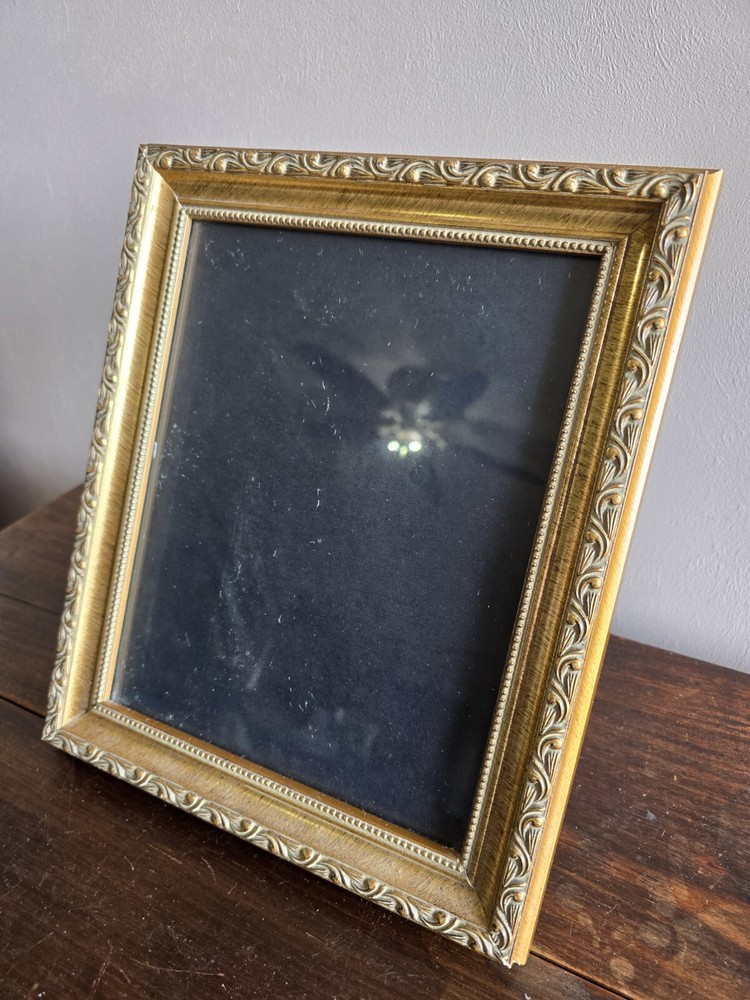 Ornate Gold Wood Free Standing 8 X 10