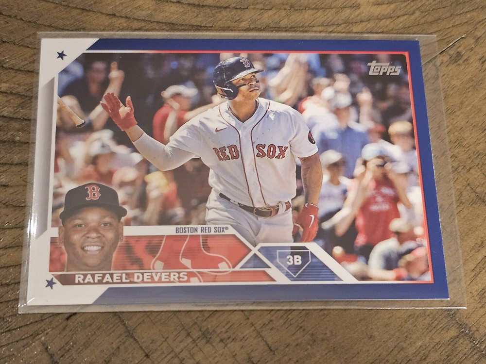 2023 Topps Series 1 - Rafael Devers #11 Royal Blue