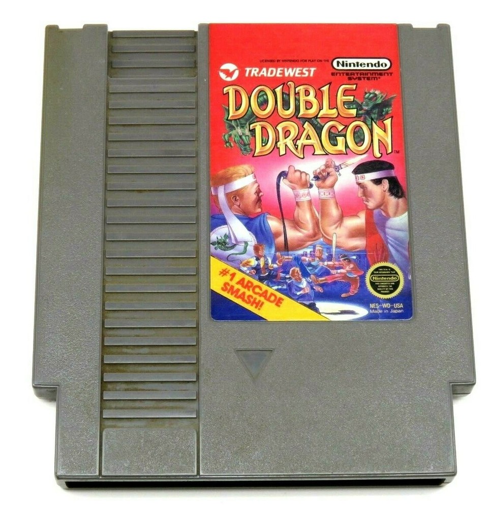 Double Dragon NES 1988 Tradewest Cartridge Only NTSC-image