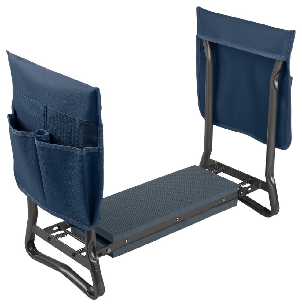 Garden Kneeler and Seat - Kneeling Pad Garden Stool with Tool Pouches - Garde...