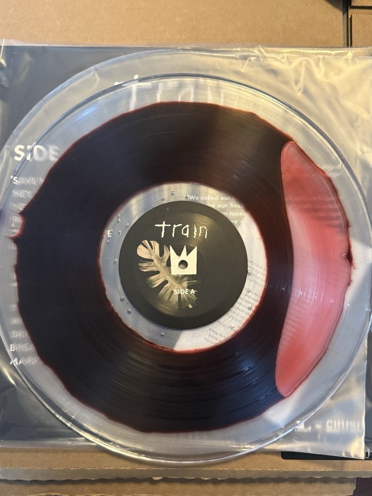 Train – Save Me, San Francisco Wine‑Filled 12″ Vinyl Gestalt WINYL RARE /100