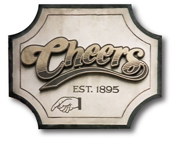 Cheers TV Show Vinyl Die Cut Sticker - Fan Favorite Collectible