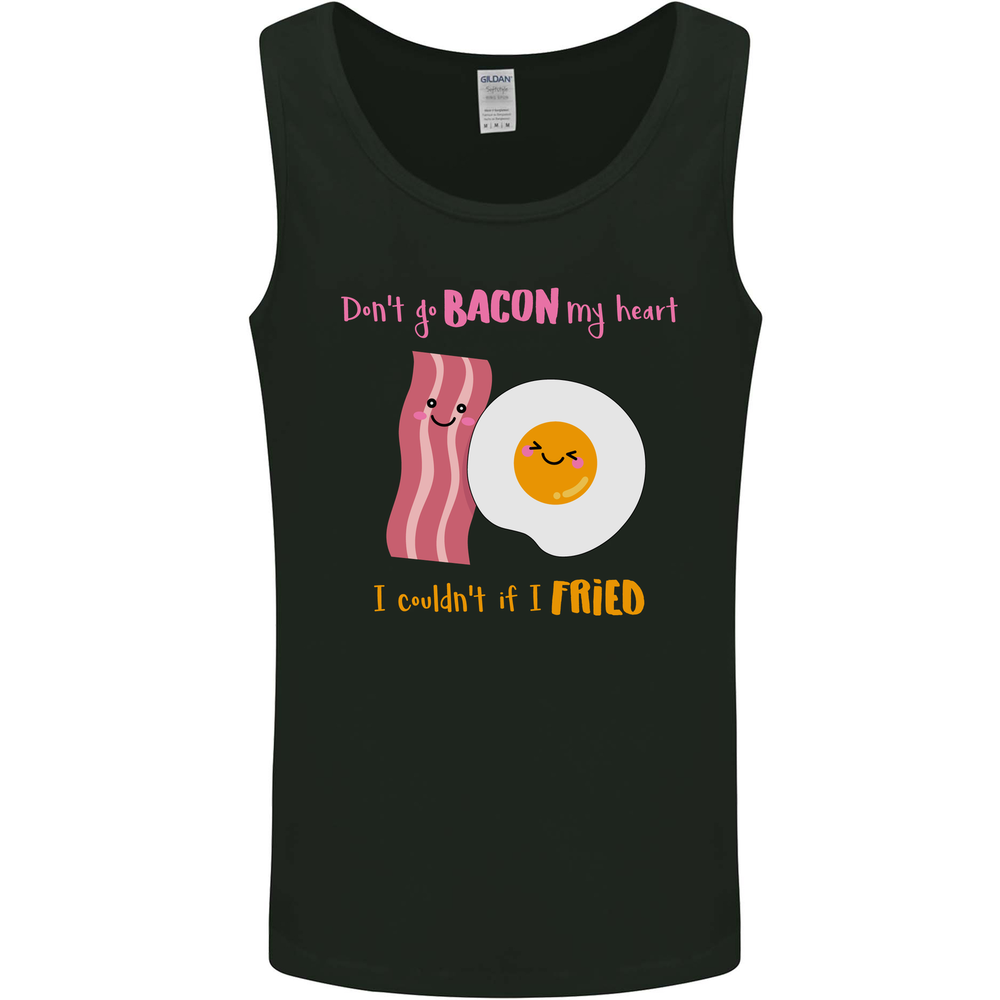 Dont Go Bacon My Heart Mens Vest Tank Top