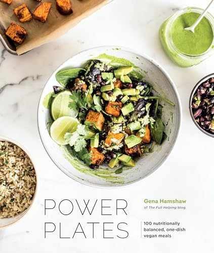 Power Plates by Gena Hamshaw - Hardcover Nutrition Cookbook in Very Good Condition  