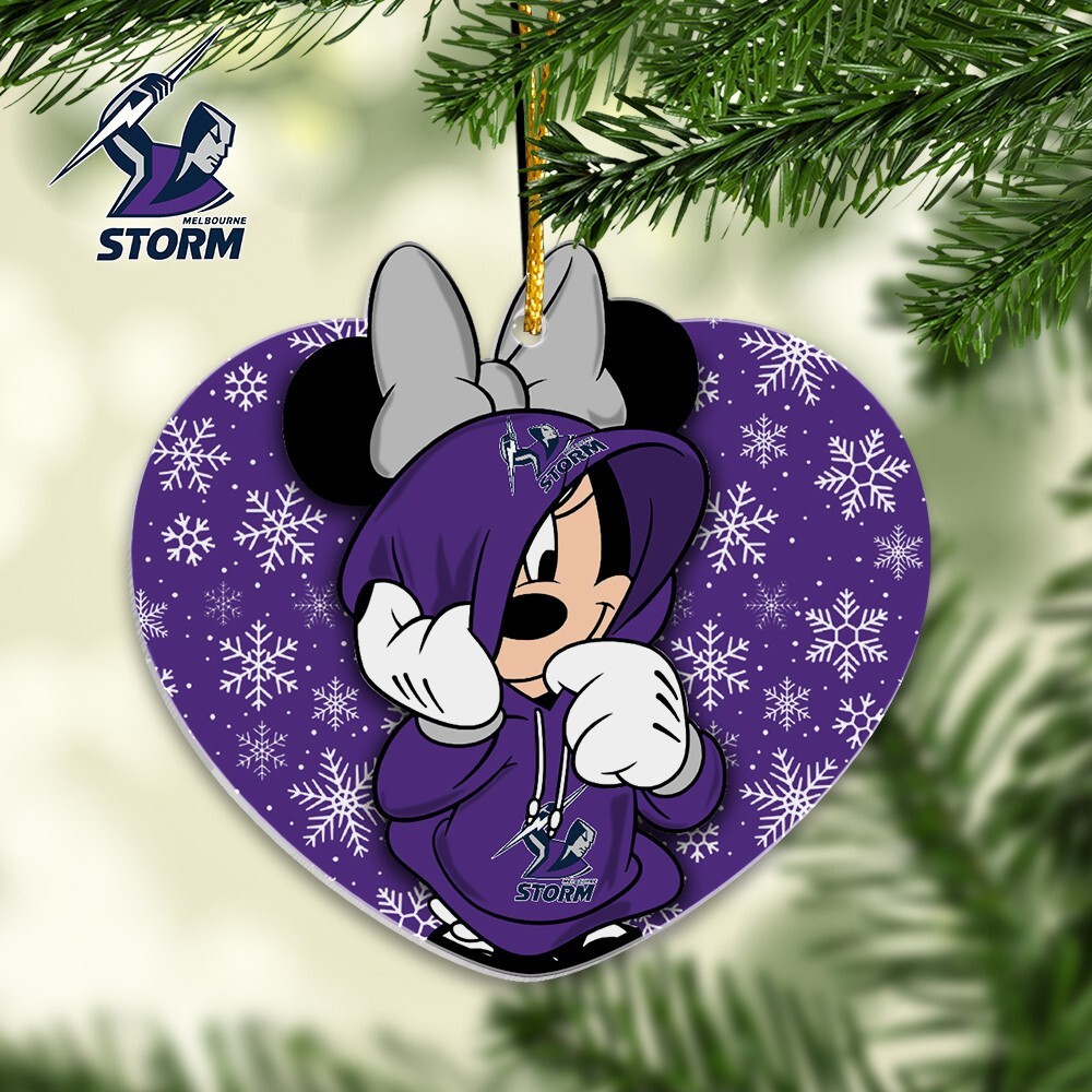 Melbourne Team Storm Christmas Mouse Ornament Gifts For Fans