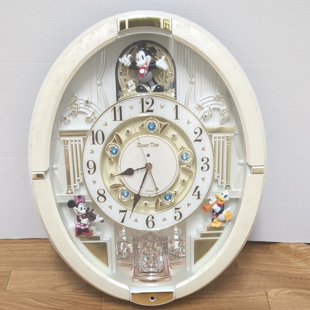 SEIKO Disney Time FW580W Musical Wall Clock Motion Quartz Japan Vintage Rare