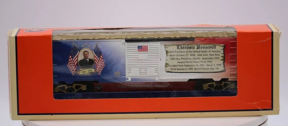 Lionel 6-39339 Theodore Roosevelt Boxcar LN/Box