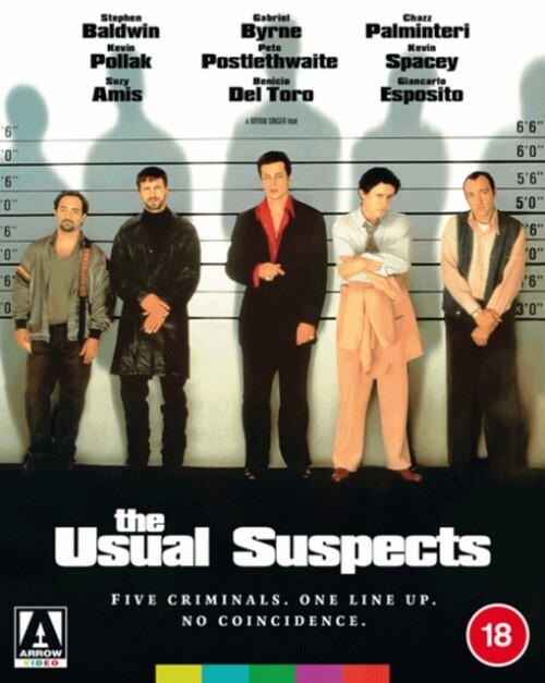 The Usual Suspects NEW Limited Edition Region B Blu-ray IN STOCK NOW